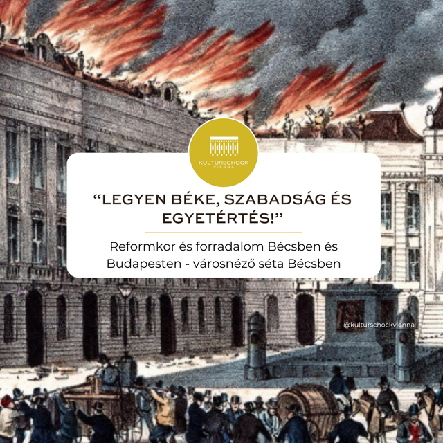 2026. március 15. - Reformkor és szabadságharc Bécsben - városnéző séta