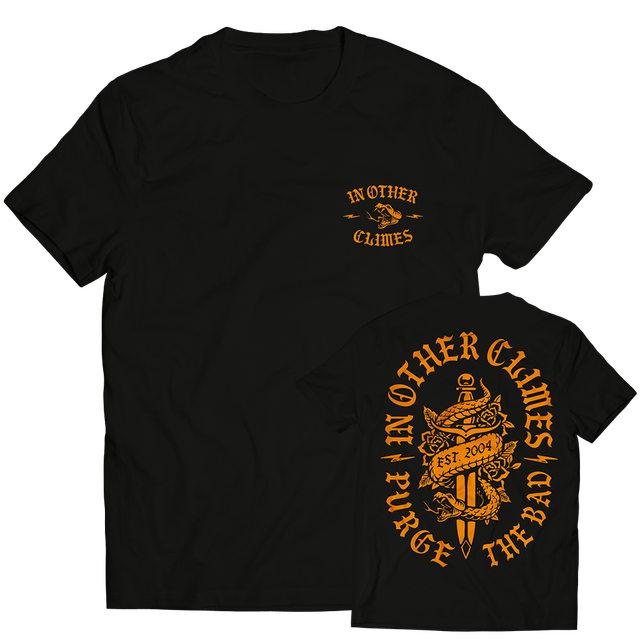 T-shirt Purge The Bad (orange)