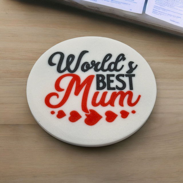Mum Coaster - Worlds Best Mum