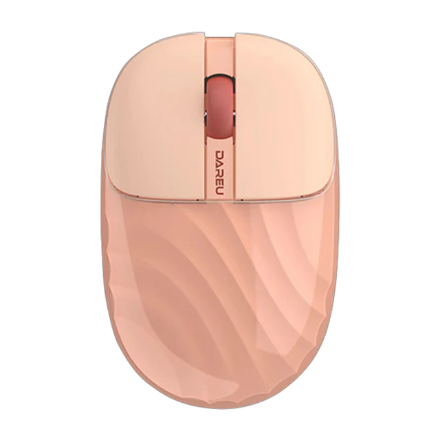 DAREU LM135 Souris Bluetooth/Filaire (Rose)