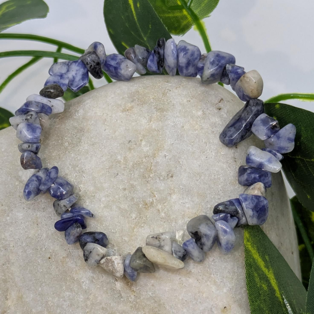 Bracelet &quot;Sodalite&quot; baroque BR-216
