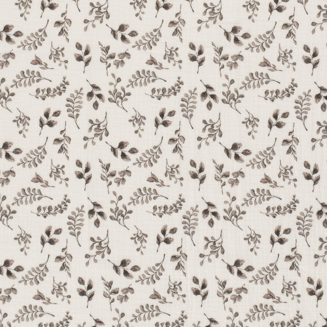 Double gaze petites feuilles