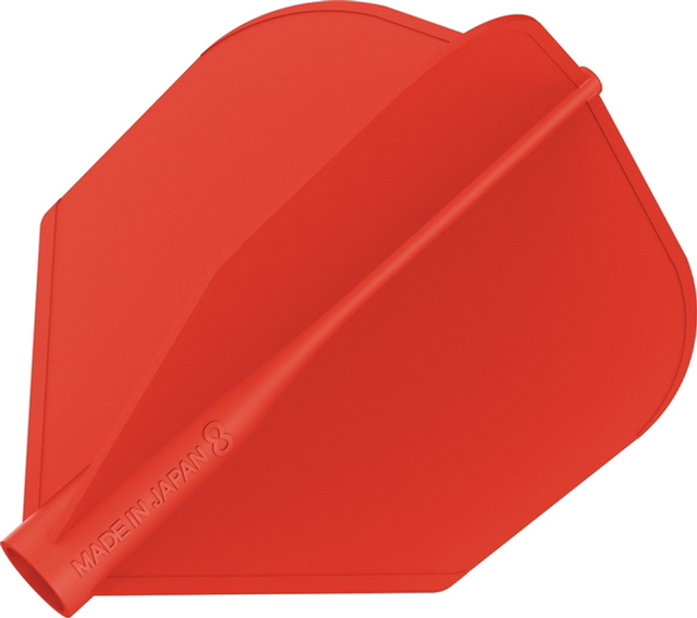 8Flight RED NO6 SHAPE DART FLIGHTS 5050807043224