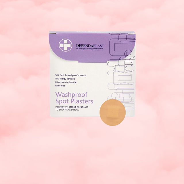 Dependaplast Washproof Spot Plasters - 2.2cm x 100