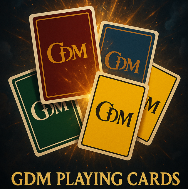 GDM Playing Cards - Harry Potter themed 