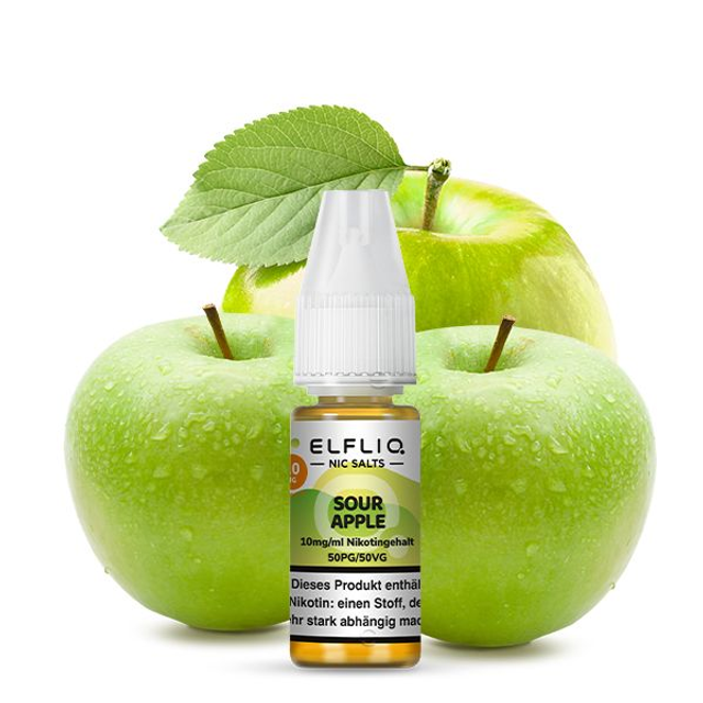 Elfbar - ElfLiq - Sour Apple - 10ml