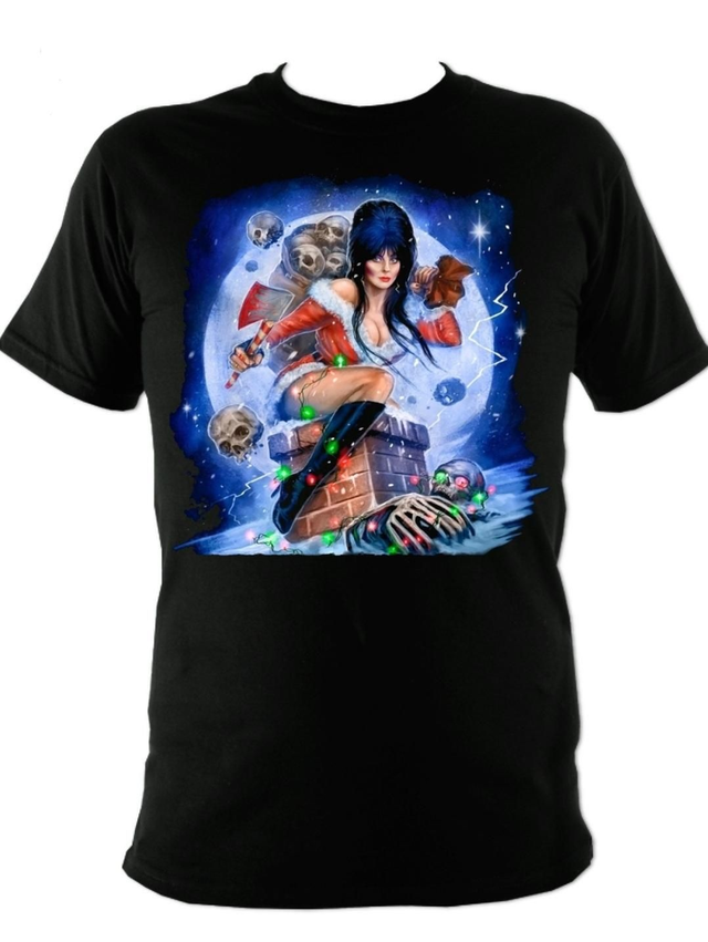 Elvira Christmas T-shirt