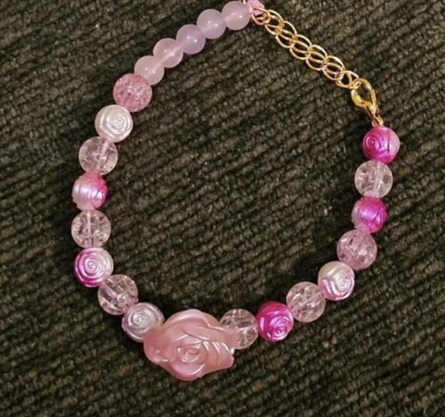 Nude Rose Bracelet