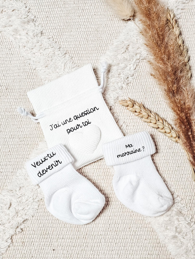 Pochon annonce - marraine