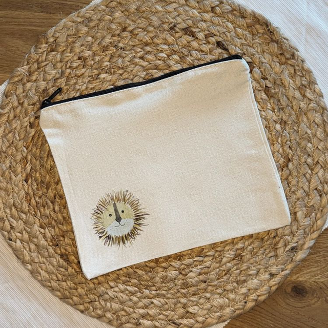 Reißverschlusstasche "Löwe"