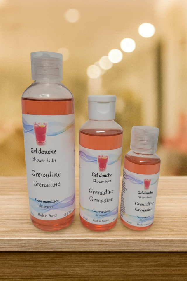 Gel douche senteur Grenadine