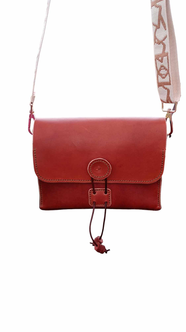 Sac rectangle - Bohème chic fauve