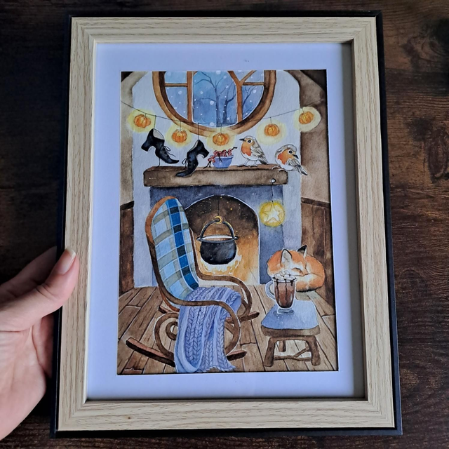 La petite chaumière enchantée de Noël