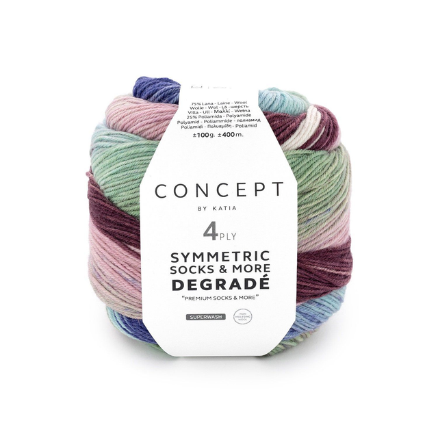 Katia Concept Symmetric Socks & More FB 82