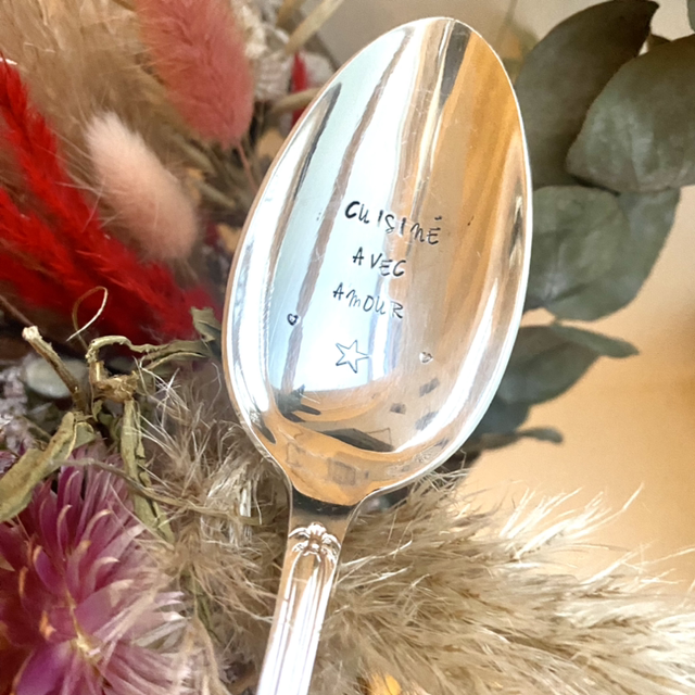 Cuillère à soupe Cuisiné avec amour 