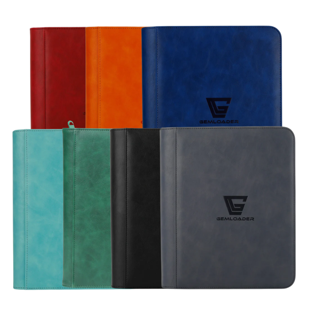 GEMLOADER: Premium 3''X4'' toploader fit collector's binder (112 pockets 2X2)