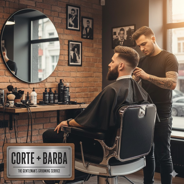 1. Corte + Barba 