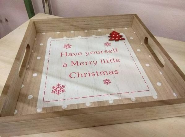 Vassoio "Have yourself a Merry little Christmas"
