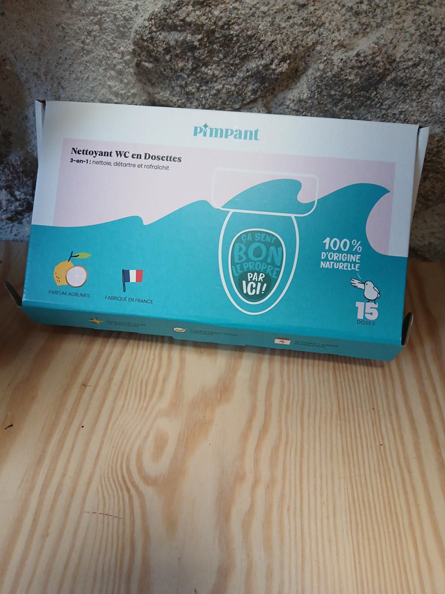 15 dosettes nettoyant WC 3 en 1