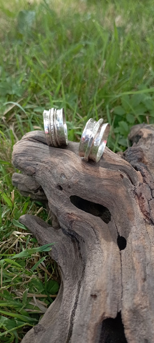 Bague "Tournante" Ag