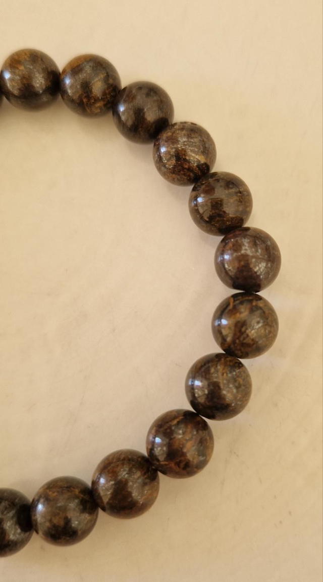 Bracelet Homme BRONZITE 8mm