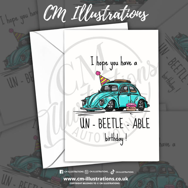 UN-BEETLE-ABLE Birthday