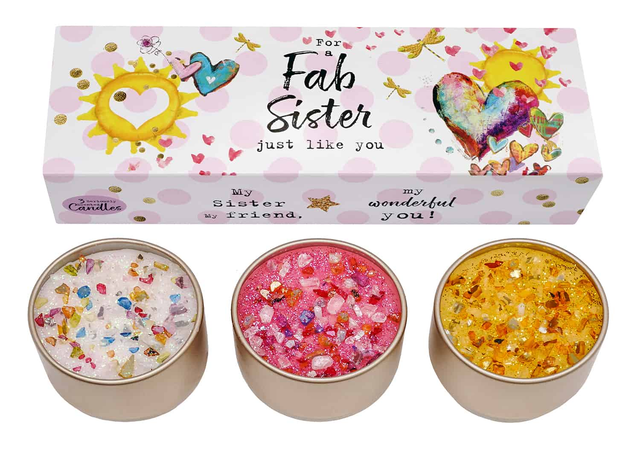 Fab Sister Candle Gift Box