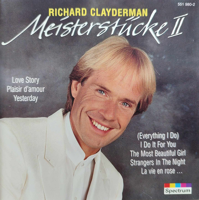 Richard Clayderman ‎– Meisterstücke II Audio CD