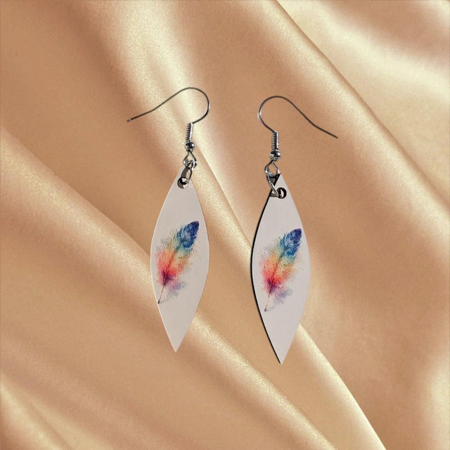 N°73 Boucles d'oreilles fantaisie hypoallergénique 
