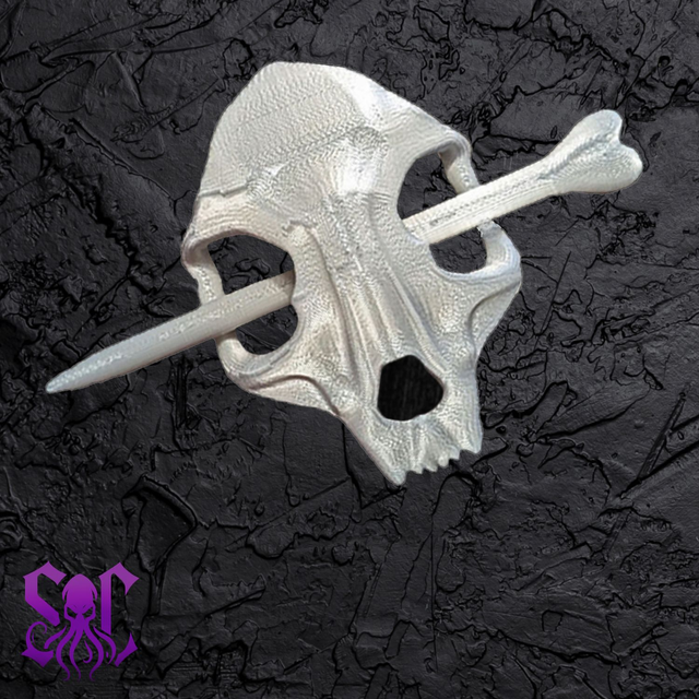 Skull Hairpin