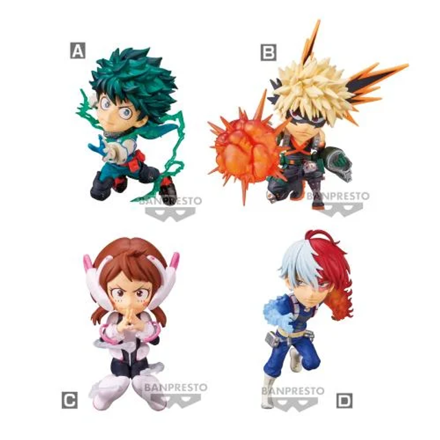 MY HERO ACADEMIA - WCF - Assortiments 12 Figures 7cm