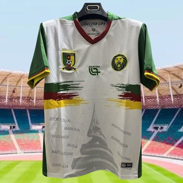 Maillot Football Cameroun en jersey  du S au xXXL