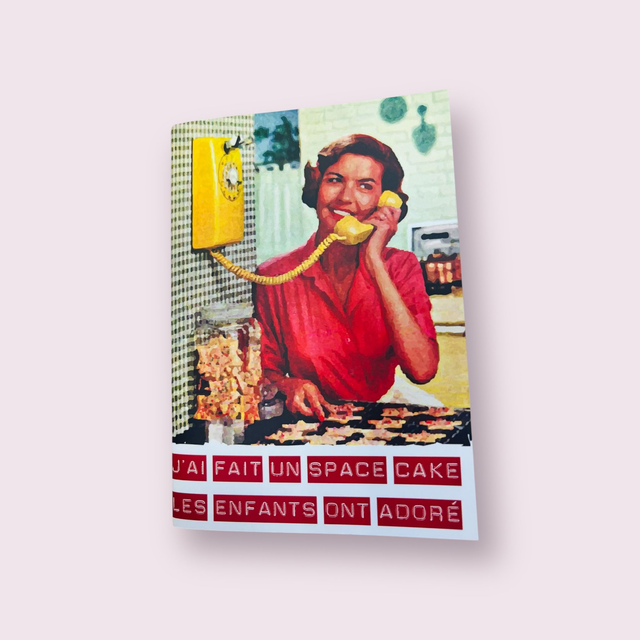 Petit carnet J&#039;ai fait un space cake, les enfants ont adoré