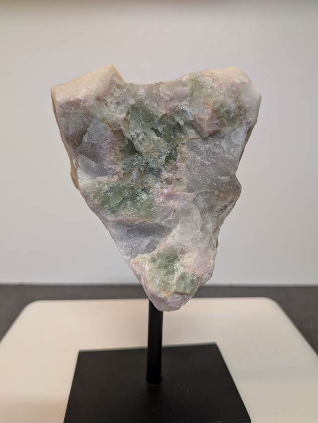 Fluorite on a stand