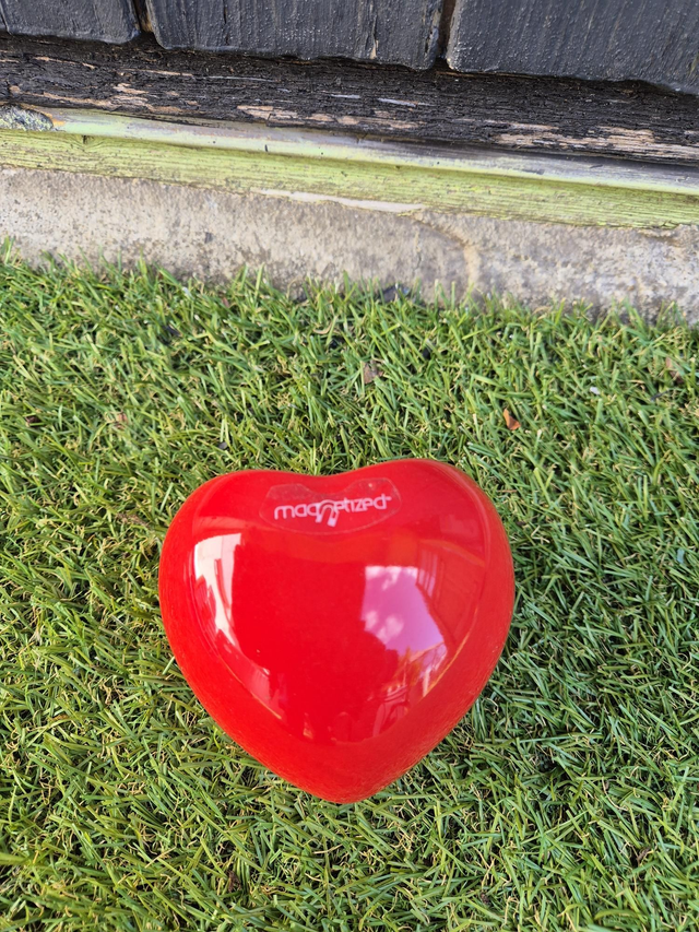 Cache pot aimanté cœur diamètre 6cm 