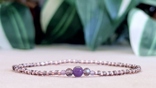 Bracelet | Améthyste - Trio 3