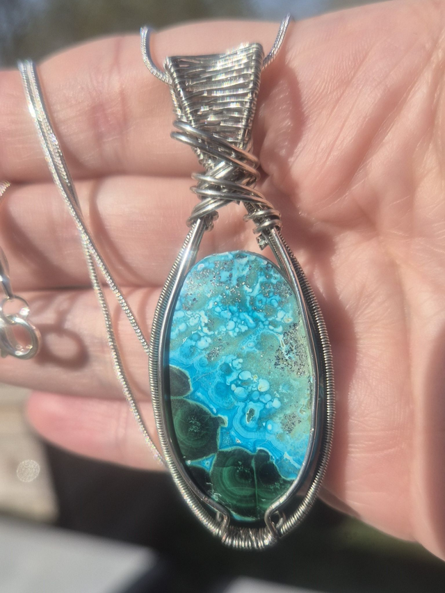 Malachite Chrysocolle - Calliopé (93)