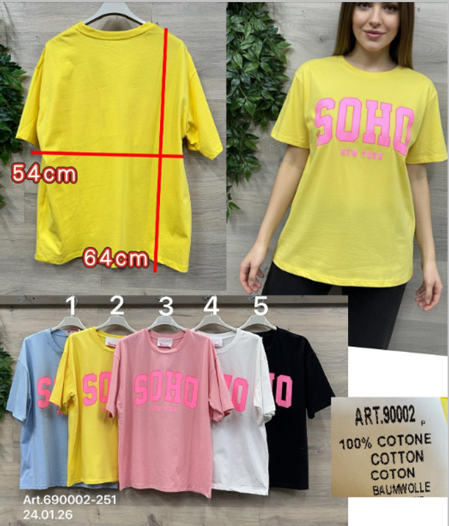 T-Shirt "Soho" (Gr. 42-46/48)