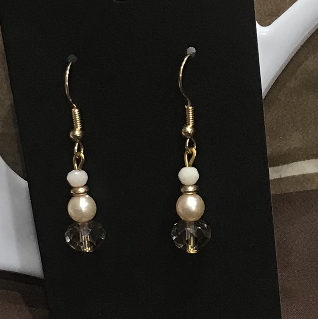 Brown Dangling Earrings- BRDE04