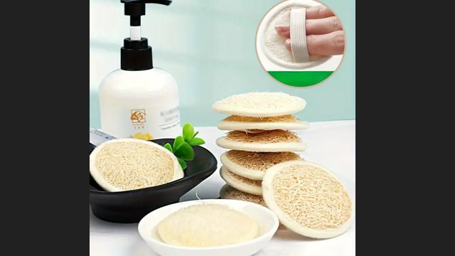 Gant faciale luffa x2