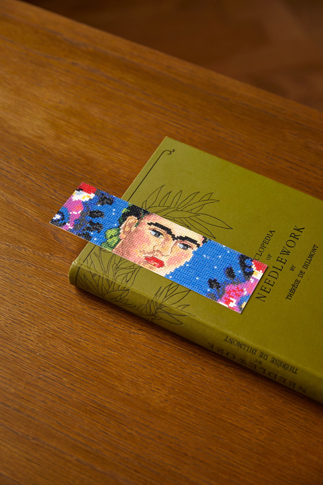 Kit DMC Le Cadre Frida Kahlo Point de Croix