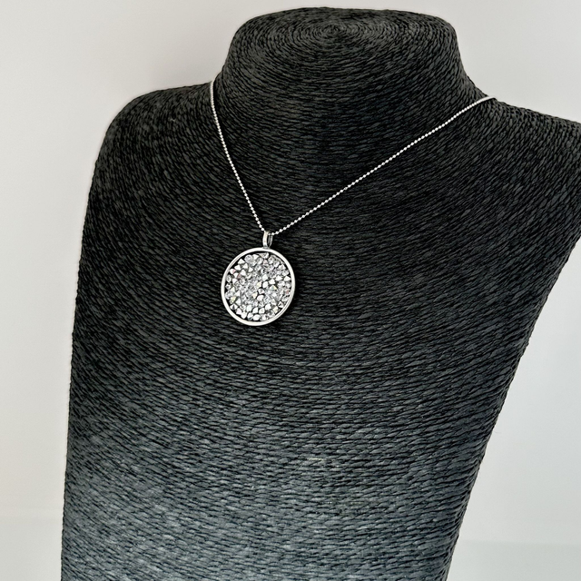 Kette mit CRYSTAL ROCKS, Silver