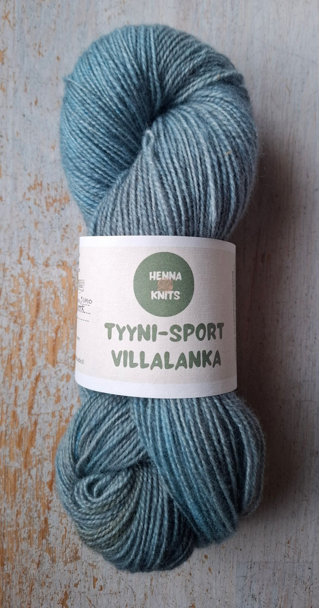 Tyyni-Sport Kaivon vettä | Suomenlampaanvillalanka