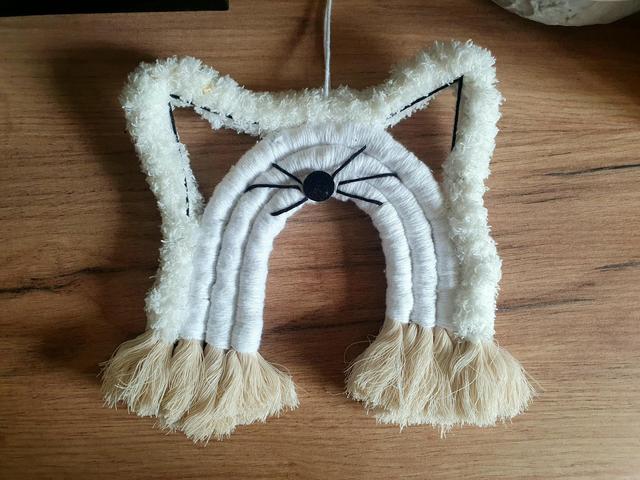 Arc en ciel chat 🐱 ( taille M)