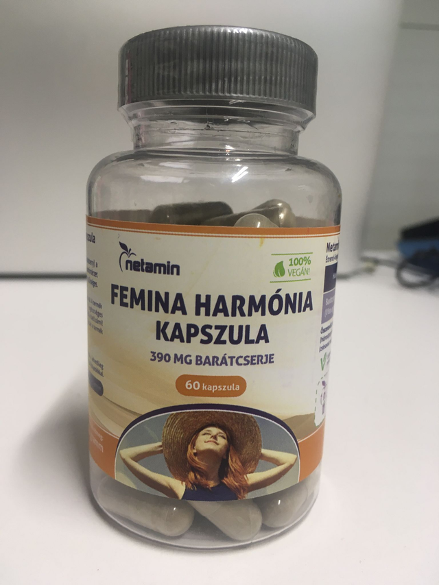 Netamin Femina Harmónia (390 mg vitex jahňací) kapsula – 60 ks