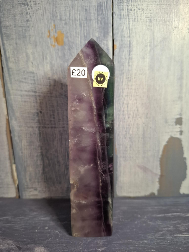 Rainbow Fluorite Tower 