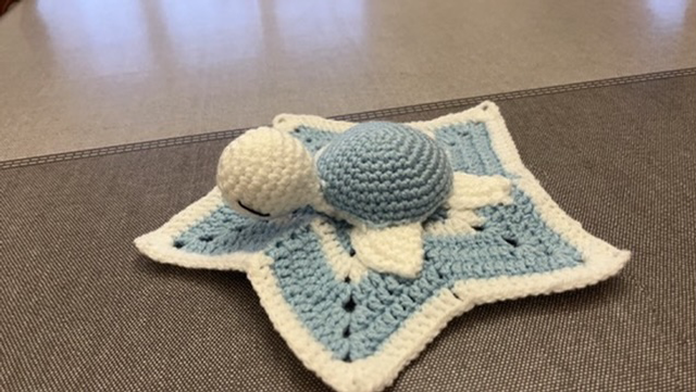 🐢⭐ Doudou Tortue & Couverture Étoile 🐢⭐
