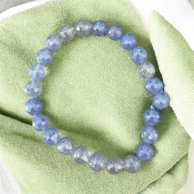 Bracelet Agate facetté