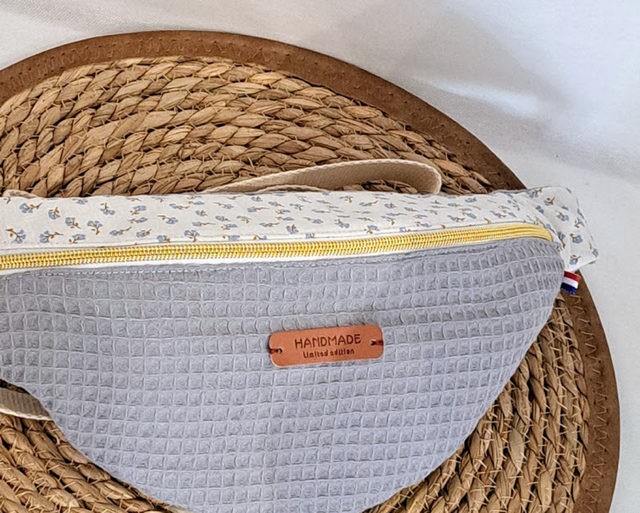 sac banane velours cotelé, sac banane pour femme, sac bandoulière 