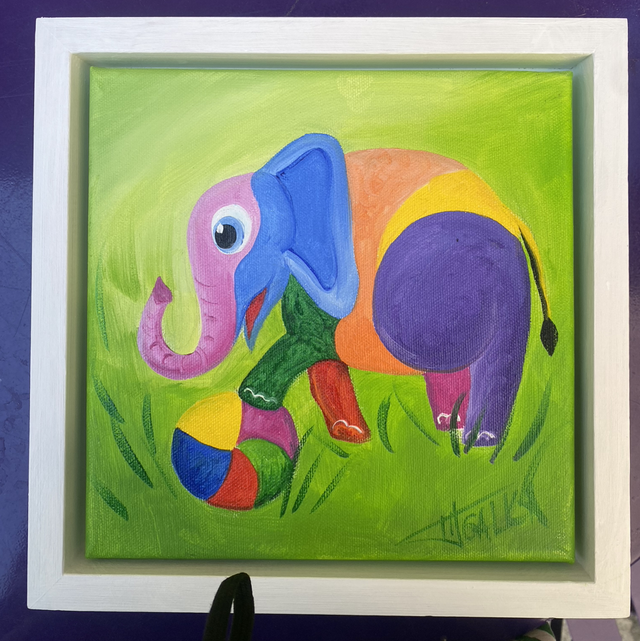 Petit éléphant a30 de Galka 